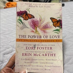 The Power of Love Book with Butterfly Cover